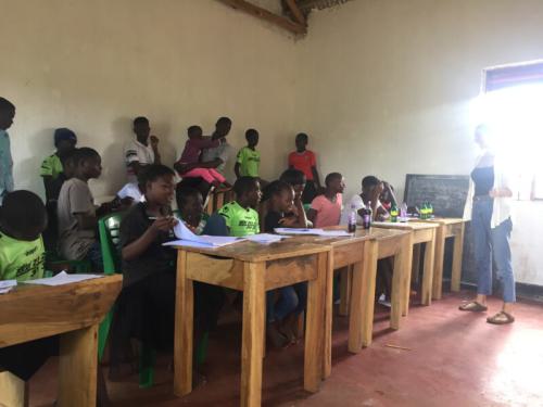 Schule in Uganda