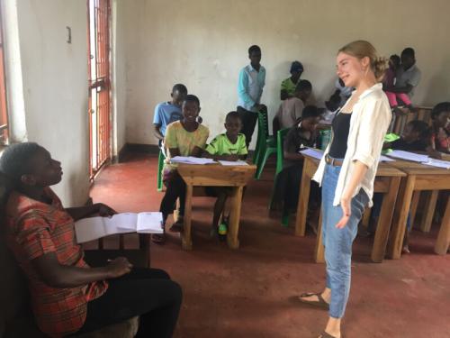 Während Lea's Besuch wurde fleißig gelernt!