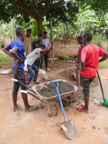 Auch in Mable wurde in der Ferienzeit gebaut und gewerkelt.