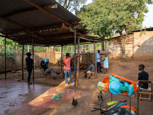 Küche und Treffpunkt